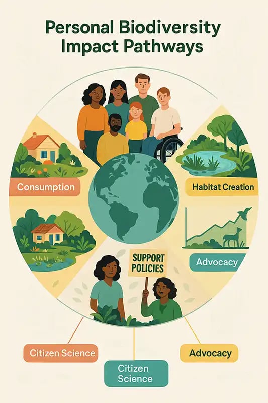 Personal Biodiversity Impact Pathways